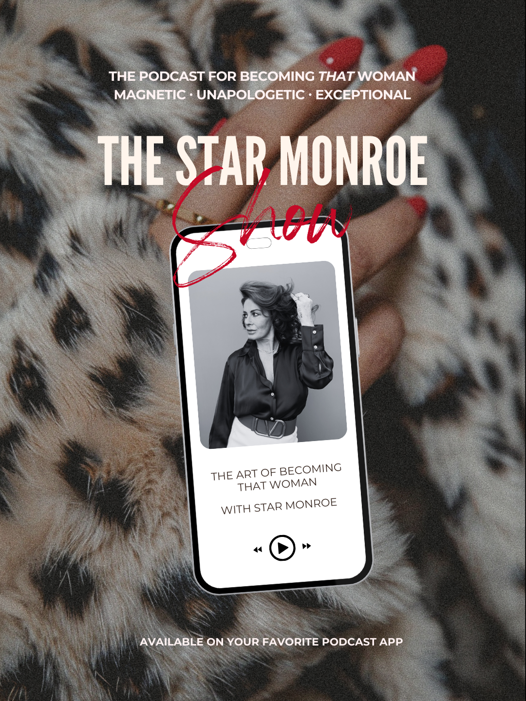 Star Monroe. Self-identity expert, licensed pyschotherapist & Madame of High Standards